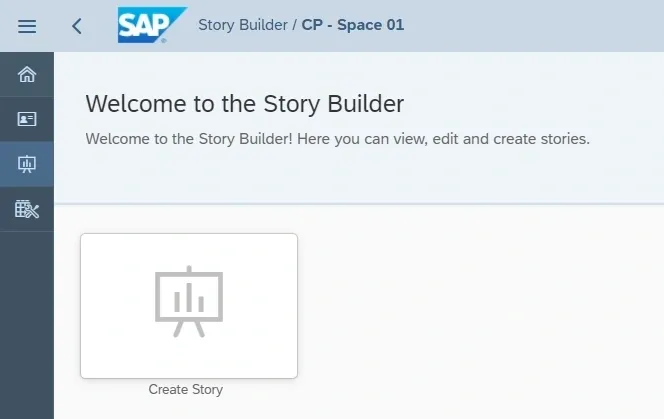 How to create a story with SAP Datasphere